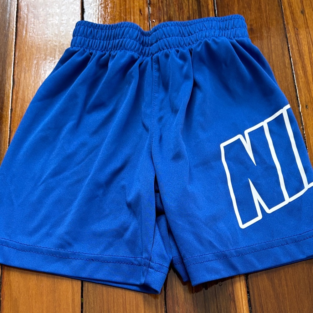 Nike Royal Blue Shorts with White Logo
